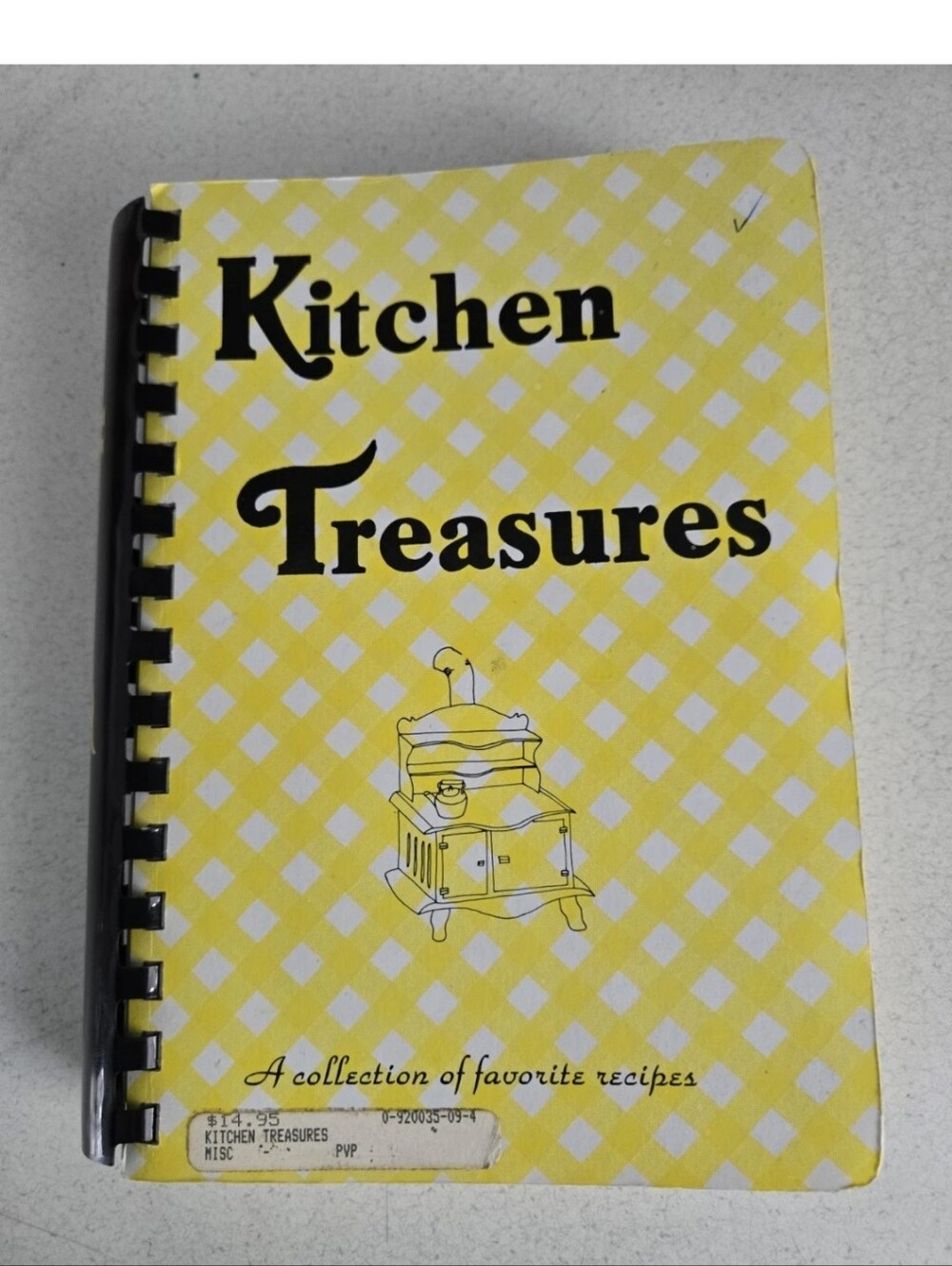 Kitchen Tresaures Prairie View Press Recipes Cookbook Vintage